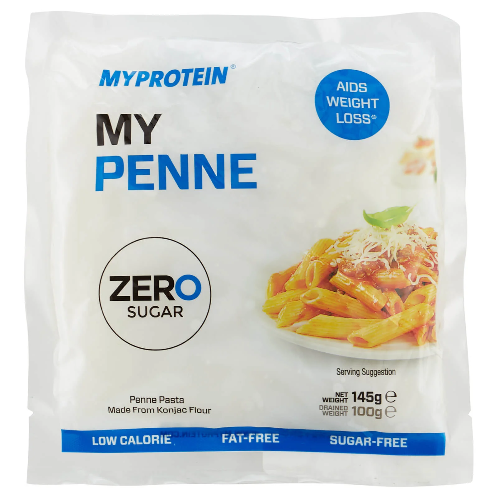 Zero Penne (Sample) - 100g - Unflavoured Image 1