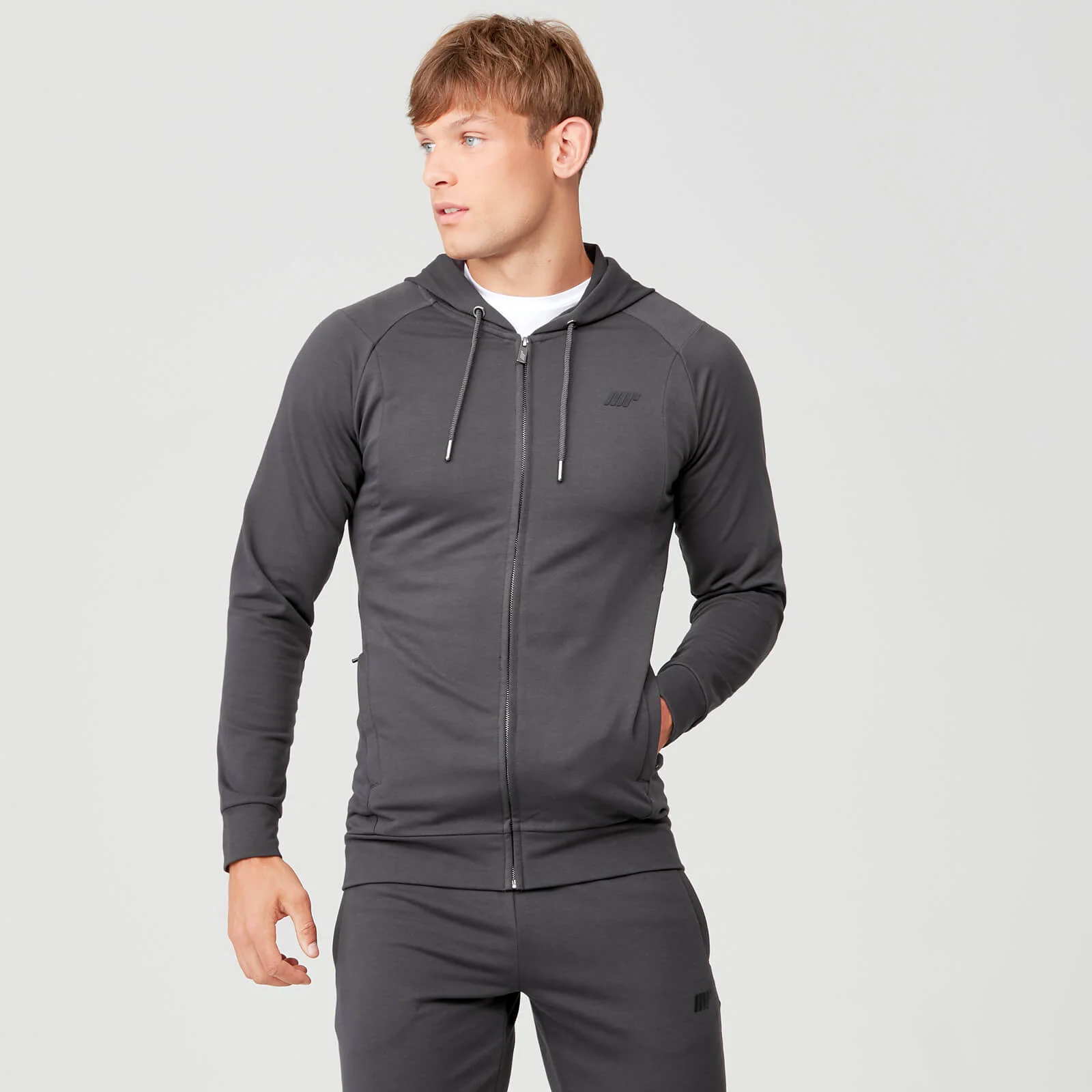 Form Zip Up Hoodie - Slate - XS Image 1