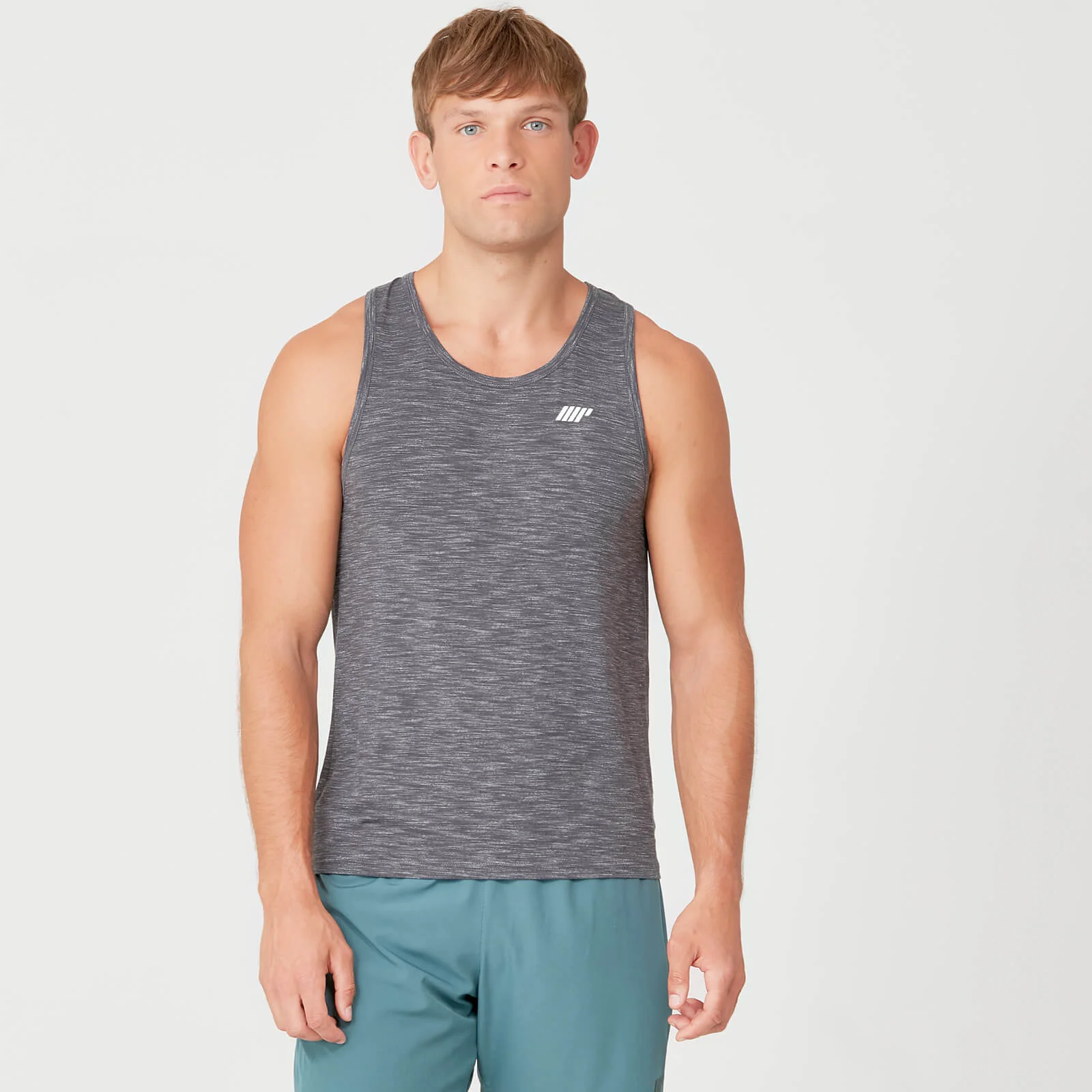 MP Men's Performance Tank Top - Charcoal Marl - XXL Image 1