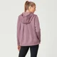 Forever Warm Cape Hoodie - Mauve
