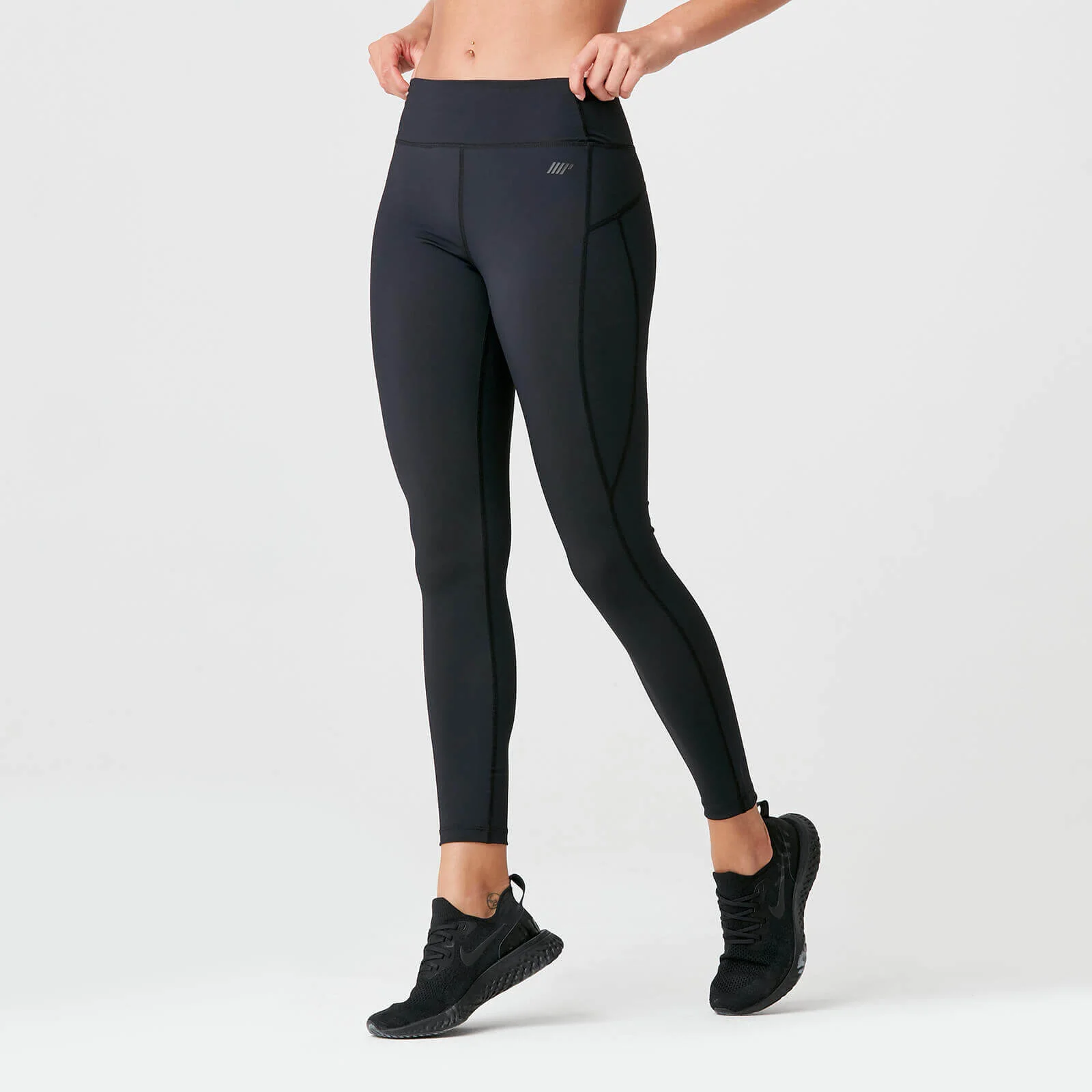 MP Women's Pro-Tech Air Leggings - Black - XS Image 1