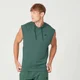 Form Sleeveless Hoodie - Pine