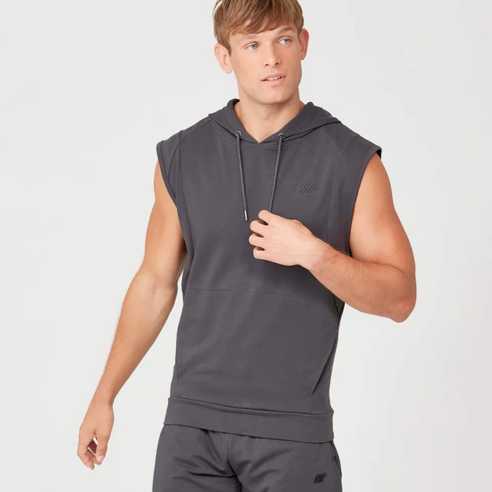 Form Sleeveless Hoodie - Slate