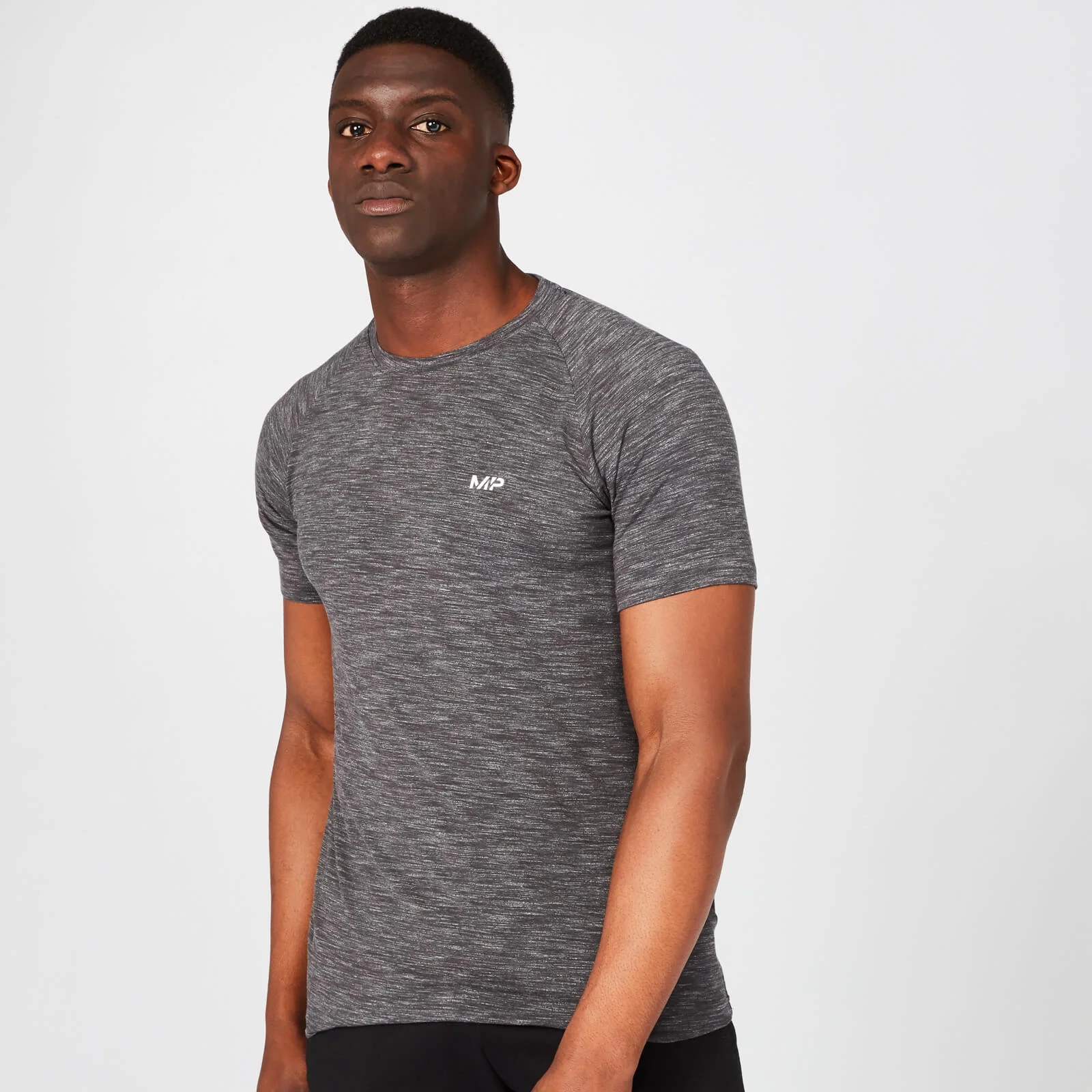 MP Men's Performance T-Shirt - Charcoal Marl - S Image 1