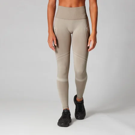 MP Women's Seamless Ultra Tonal Leggings - Sesame/Moonbeam