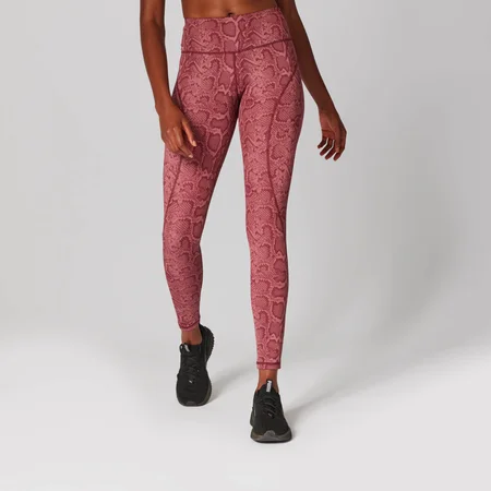 MP Snake Print Leggings - Port