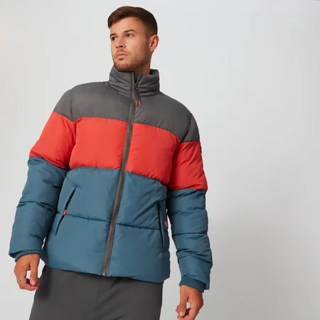 MP Men's Colour Block Puffer Jacket - Diesel