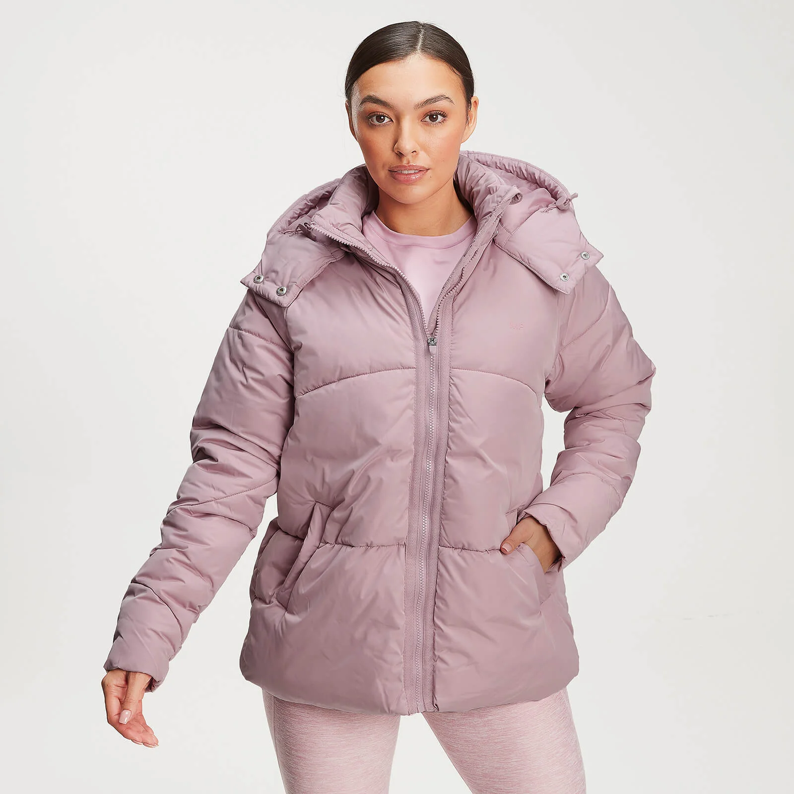 MP Women's Essentials Puffer Jacket - Rose Water - XS Image 1