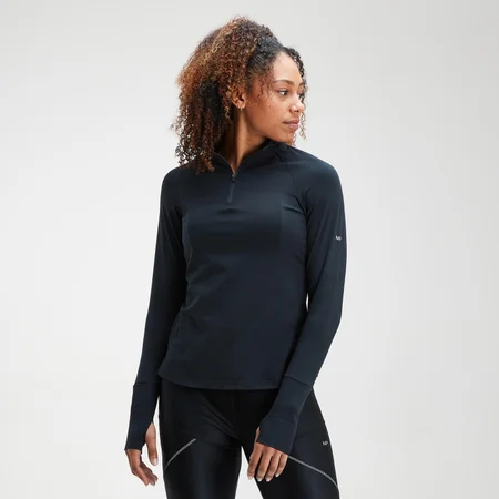 MP Women's Velocity 1/4 Zip Top- Black