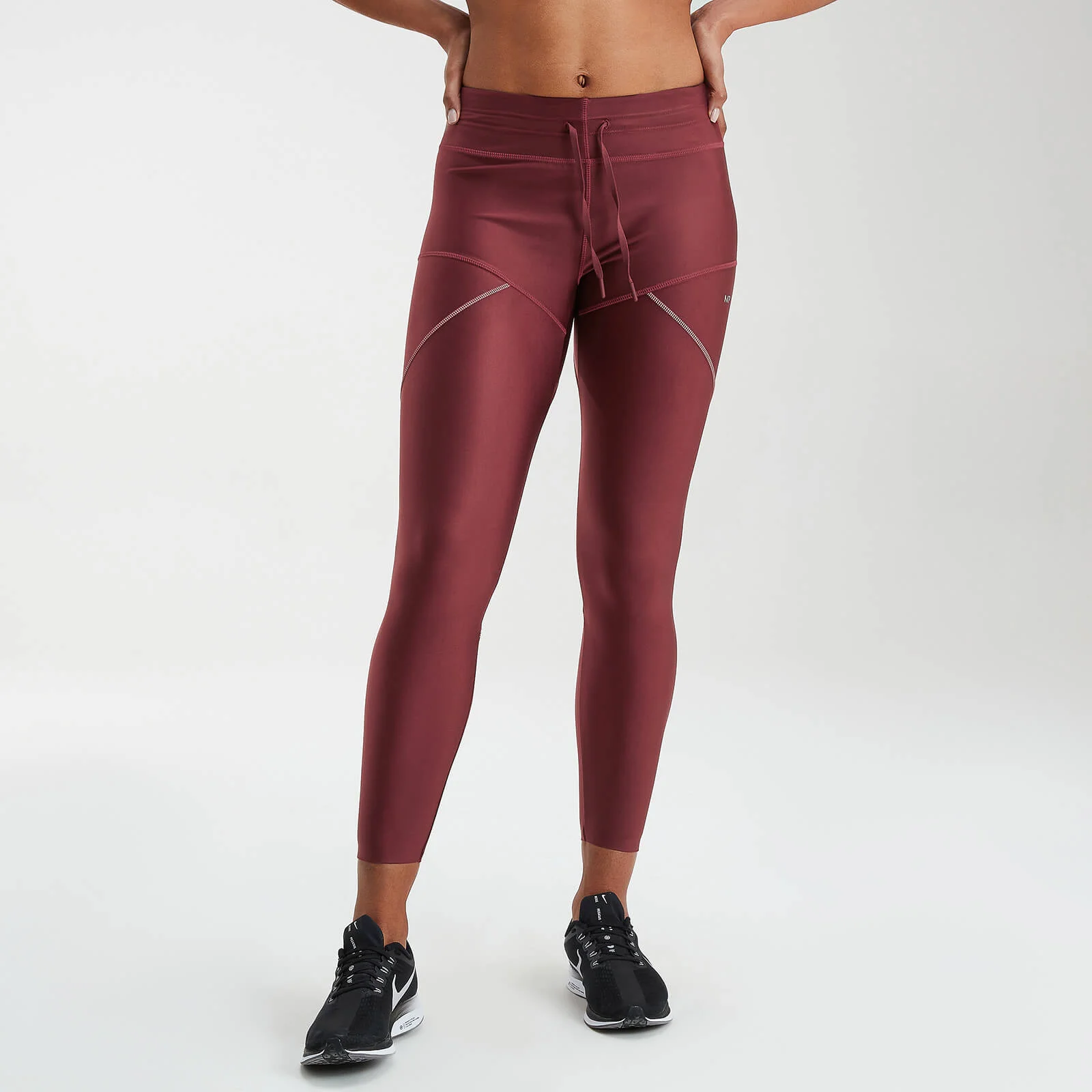 MP Women's Velocity Leggings- Claret - S Image 1