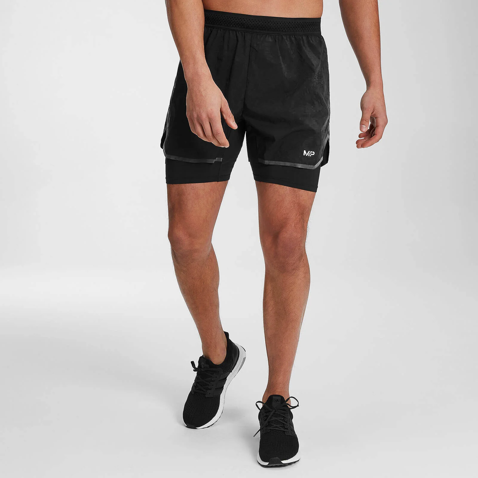 MP Men's Velocity 2 in 1 Short- Black - XXS Image 1