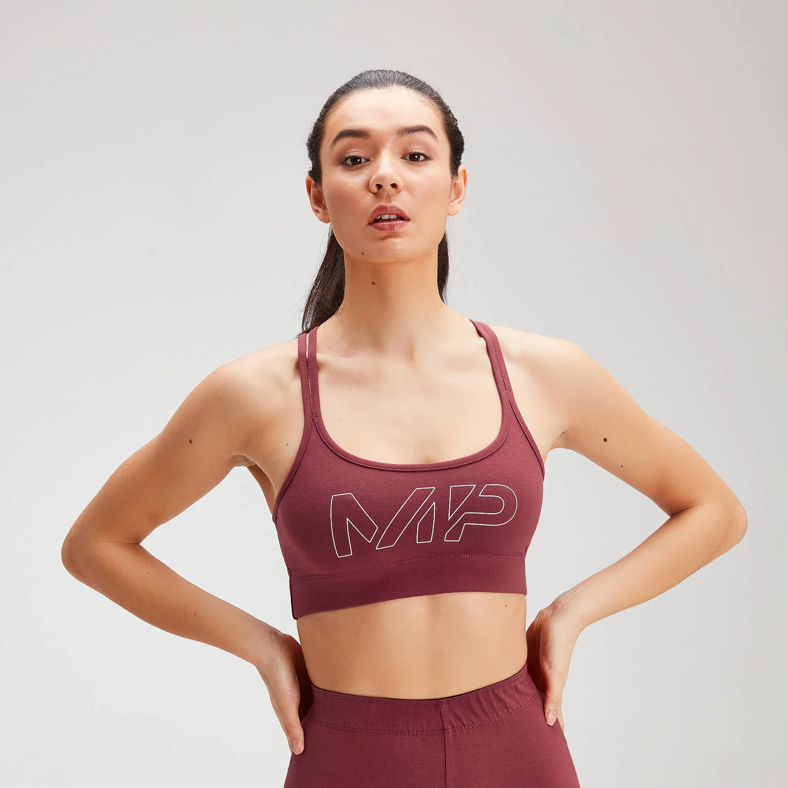 MP Women's Originals Sports Bra - Claret - XXS Image 1