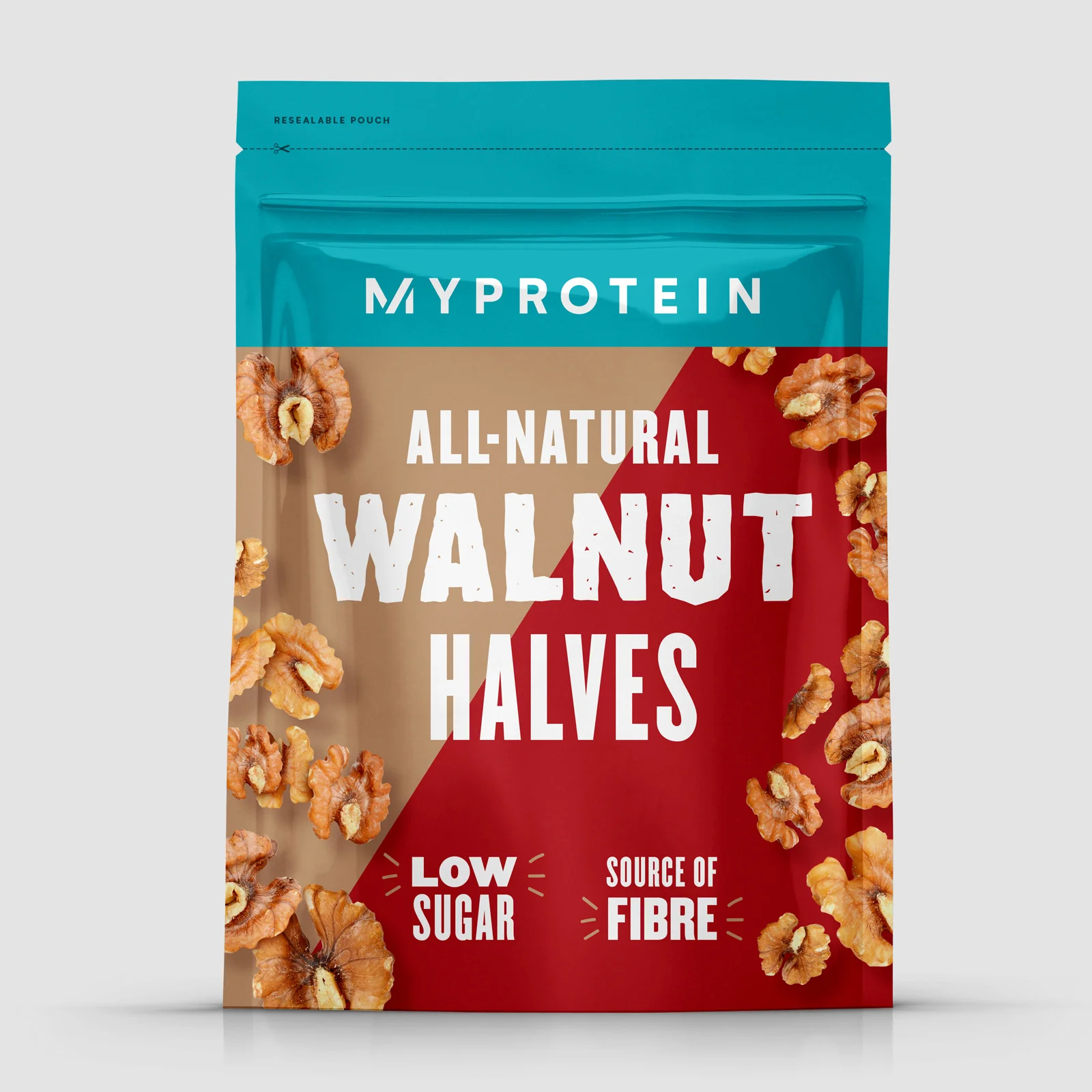 All-Natural Walnut Halves - 400g Image 1