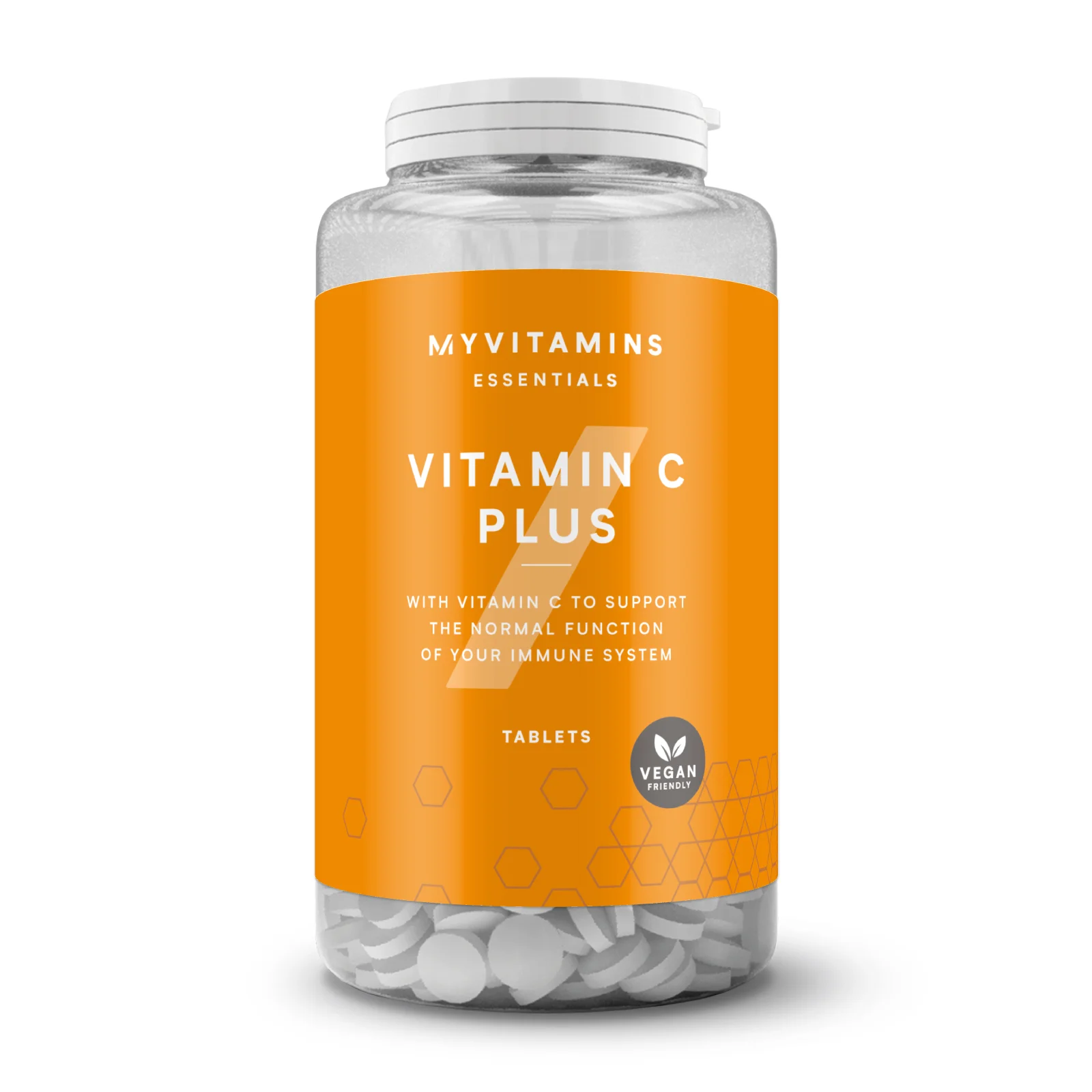 Vitamin C with Bioflavonoids & Rosehip Pills - 60TABLETS, 60servings - Pot Image 1
