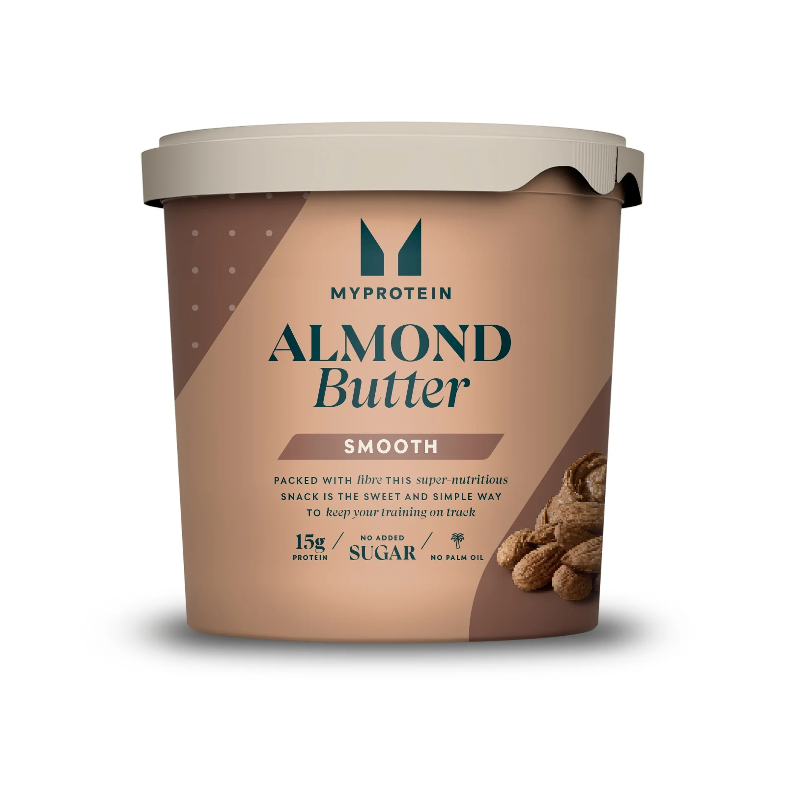 All-Natural Almond Butter - 1kg - Original - Smooth Image 1