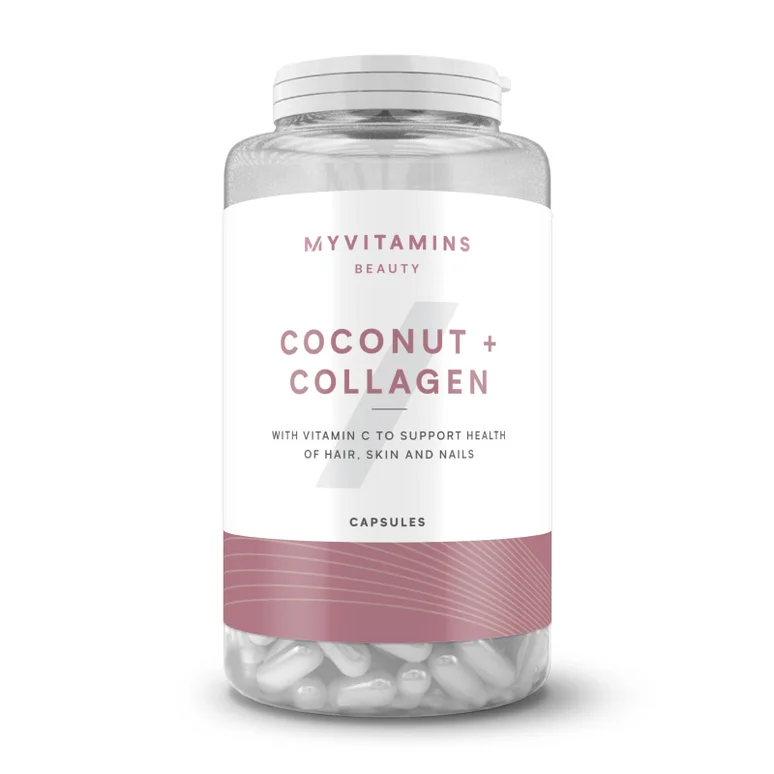 Coconut & Collagen Capsules - 180 CAPSULES - 90servings