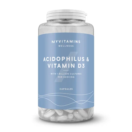 Acidophilus & Vitamin D3 Capsules