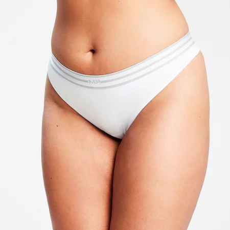 MP Women's Seamless Thong - White