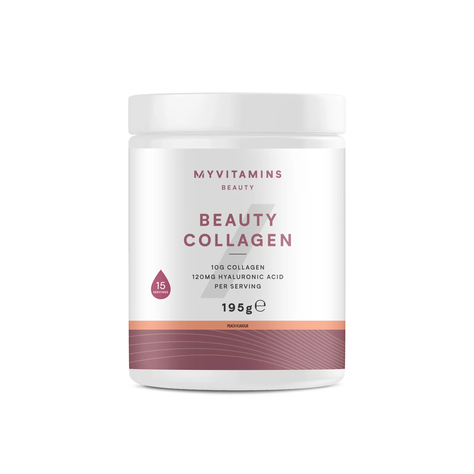 Collagen Beauty Powder - 195g - Peach Image 1