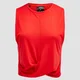 MP Women's Power Twist Front Crop Top - Danger