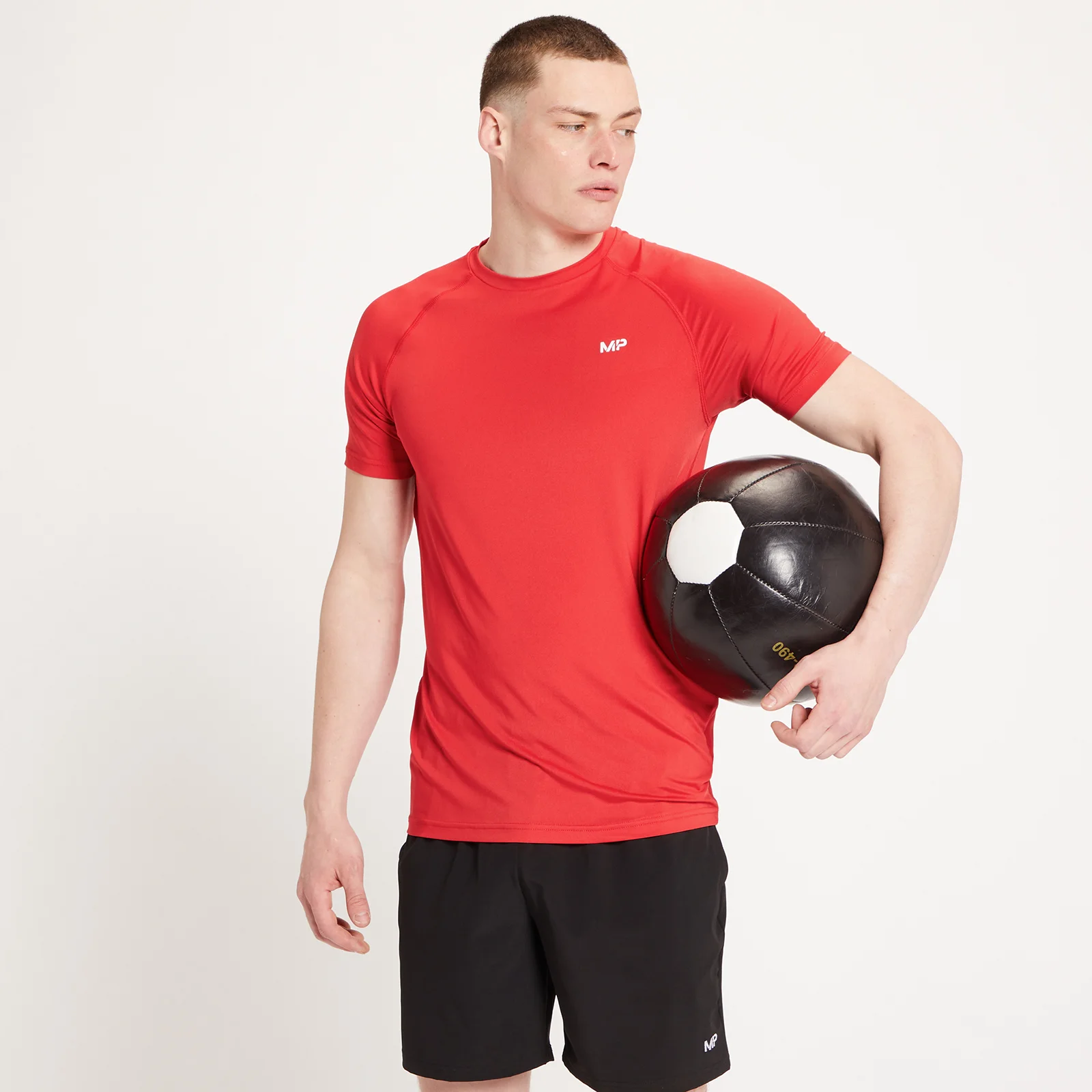 MP Men's Training Short Sleeve T-Shirt - Danger - XXS Image 1