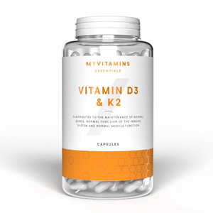 Vitamin D3 & K2 Capsules - Amount 90CAPSULES, 90servings