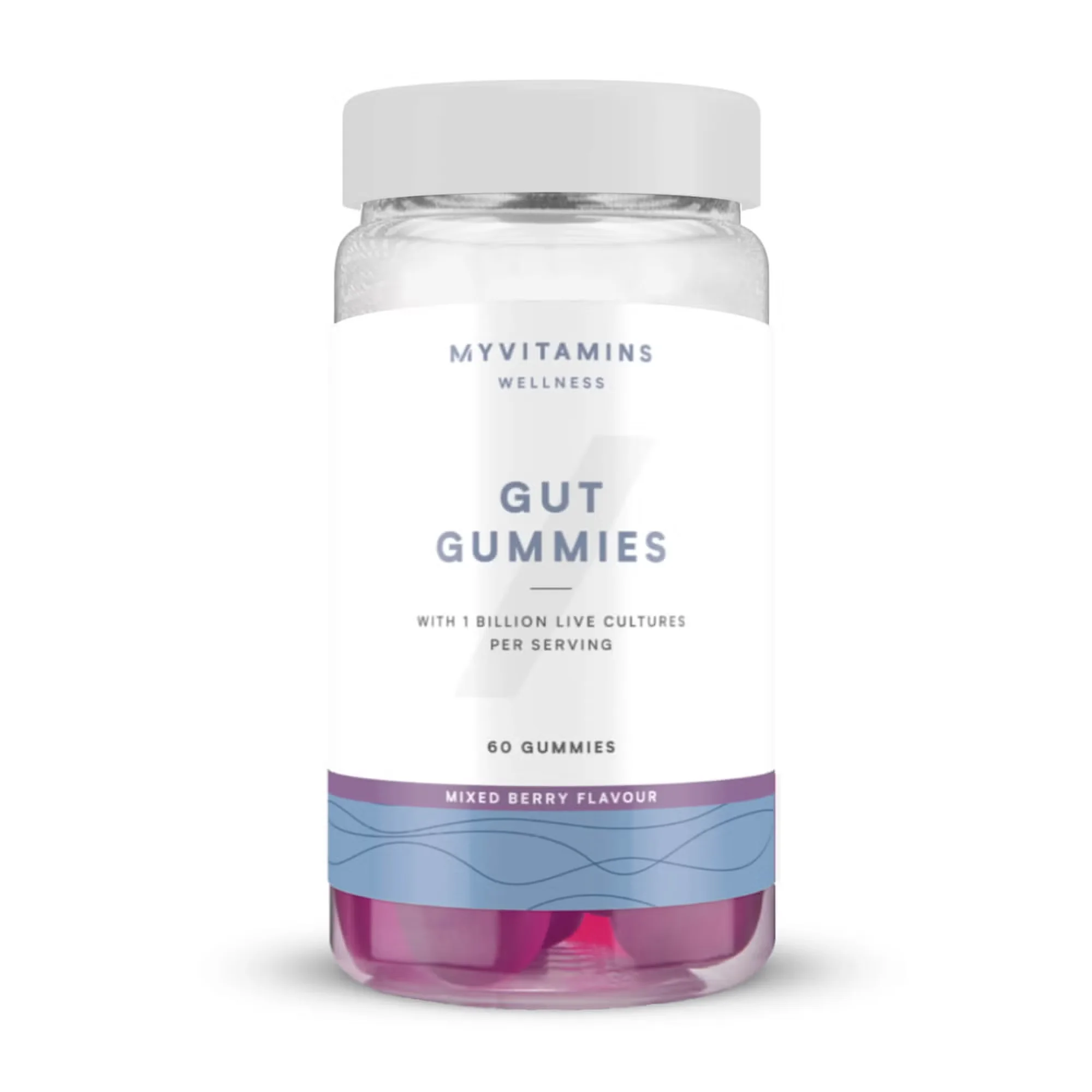 Gut Gummies - 60gummies - Mixed Berry Image 1