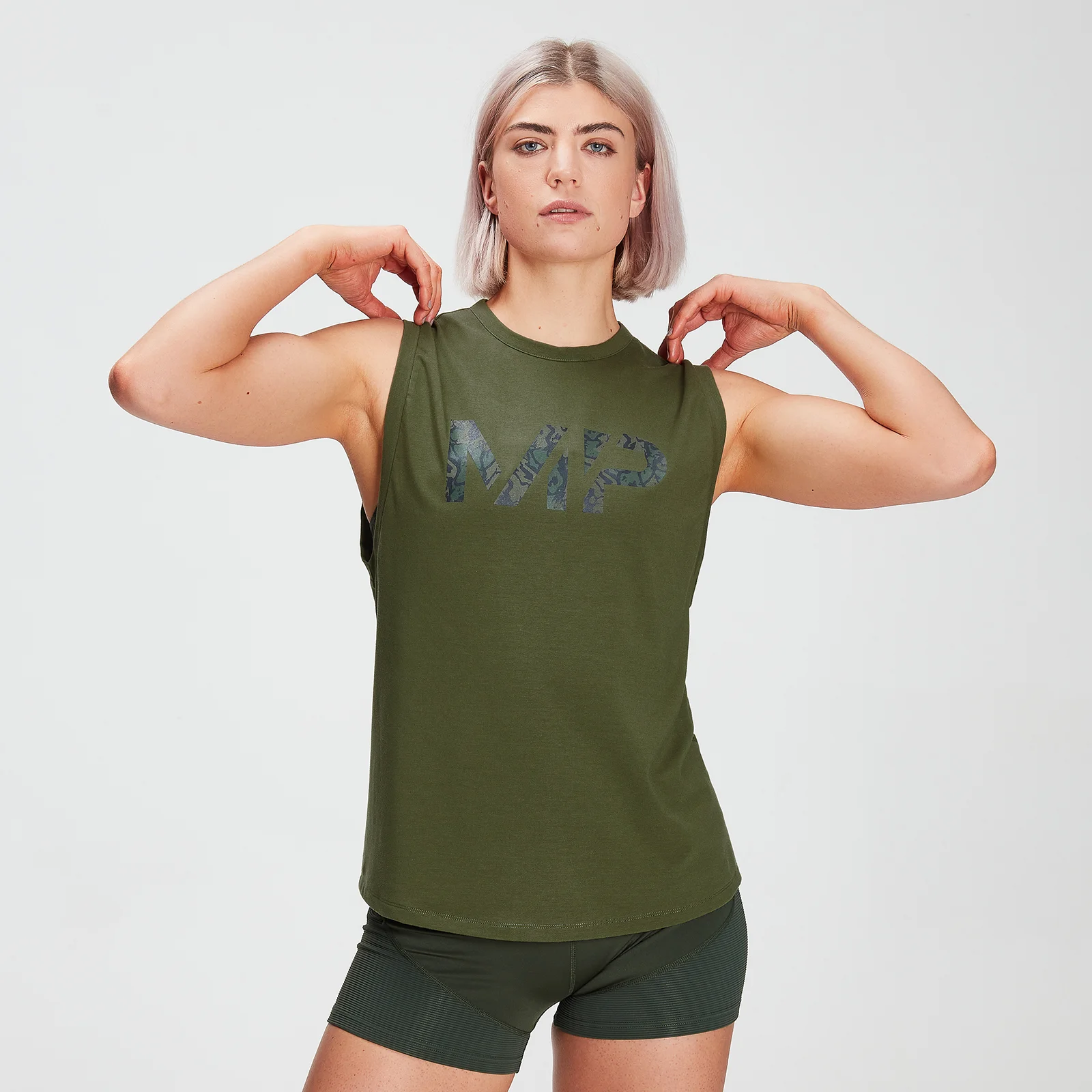 MP Women's drirelease® Drop Armhole Tank- Leaf Green - XS Image 1