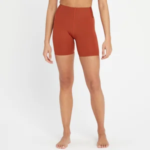 MP Women's Composure Repreve® Cycling Shorts - Burn Red - Size XXS