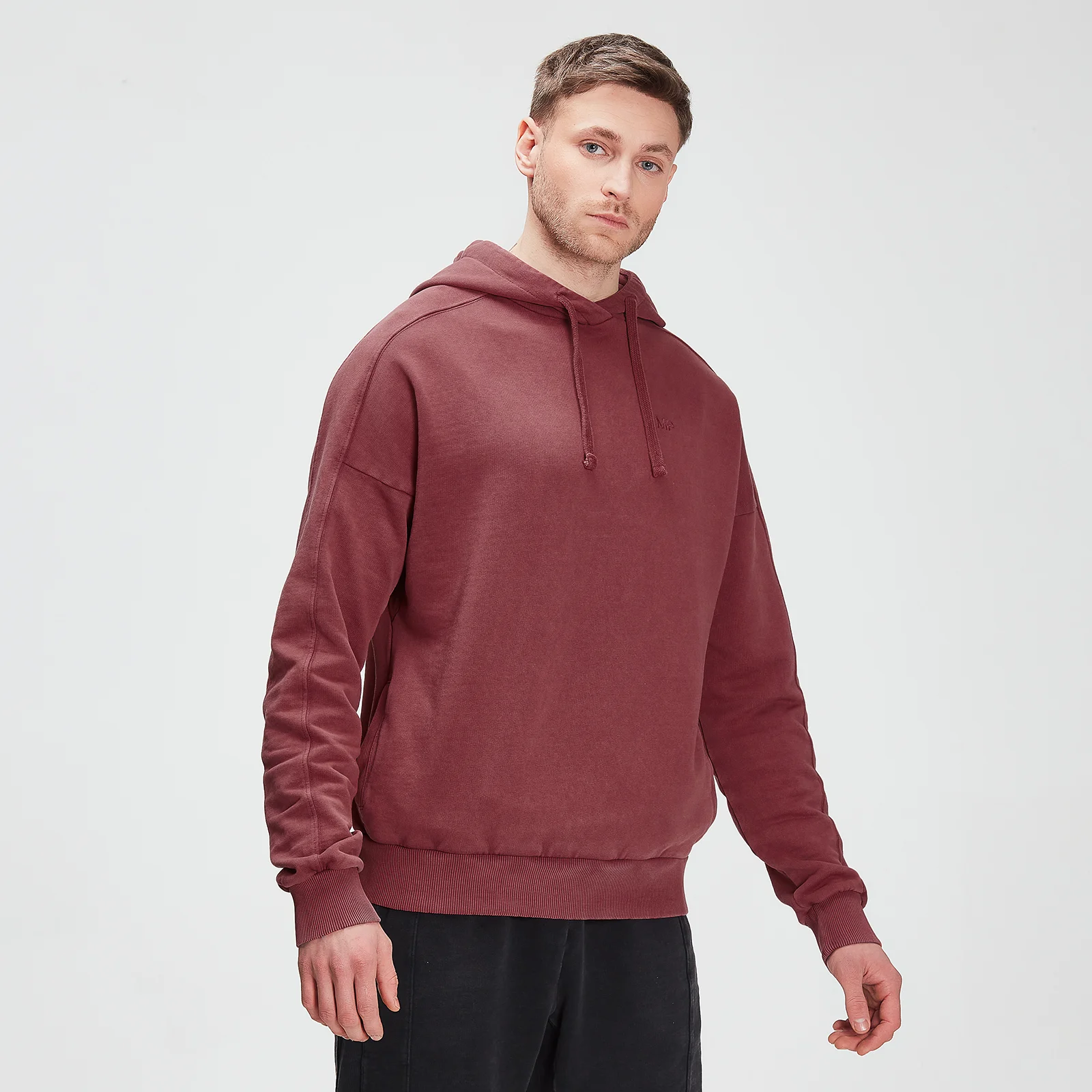 MP Men's Training Hoodie - Claret - XXS Image 1