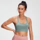 MP Women's Tonal Graphic Bra - Washed Green