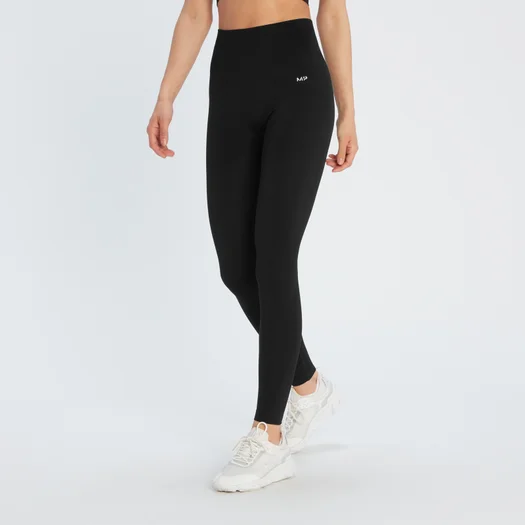 MP Women's Shape Seamless Leggings - Black - XXS