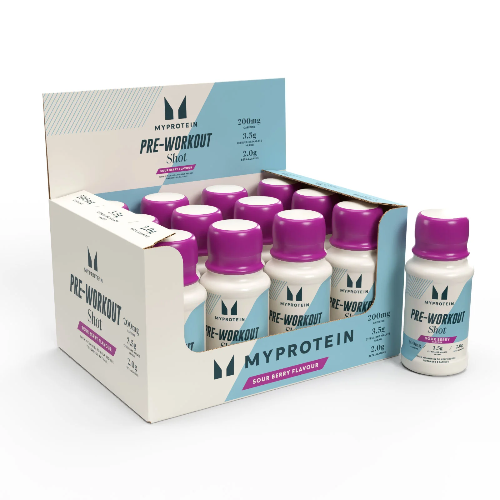 Pre-Workout Shot - Sour Berry Image 1