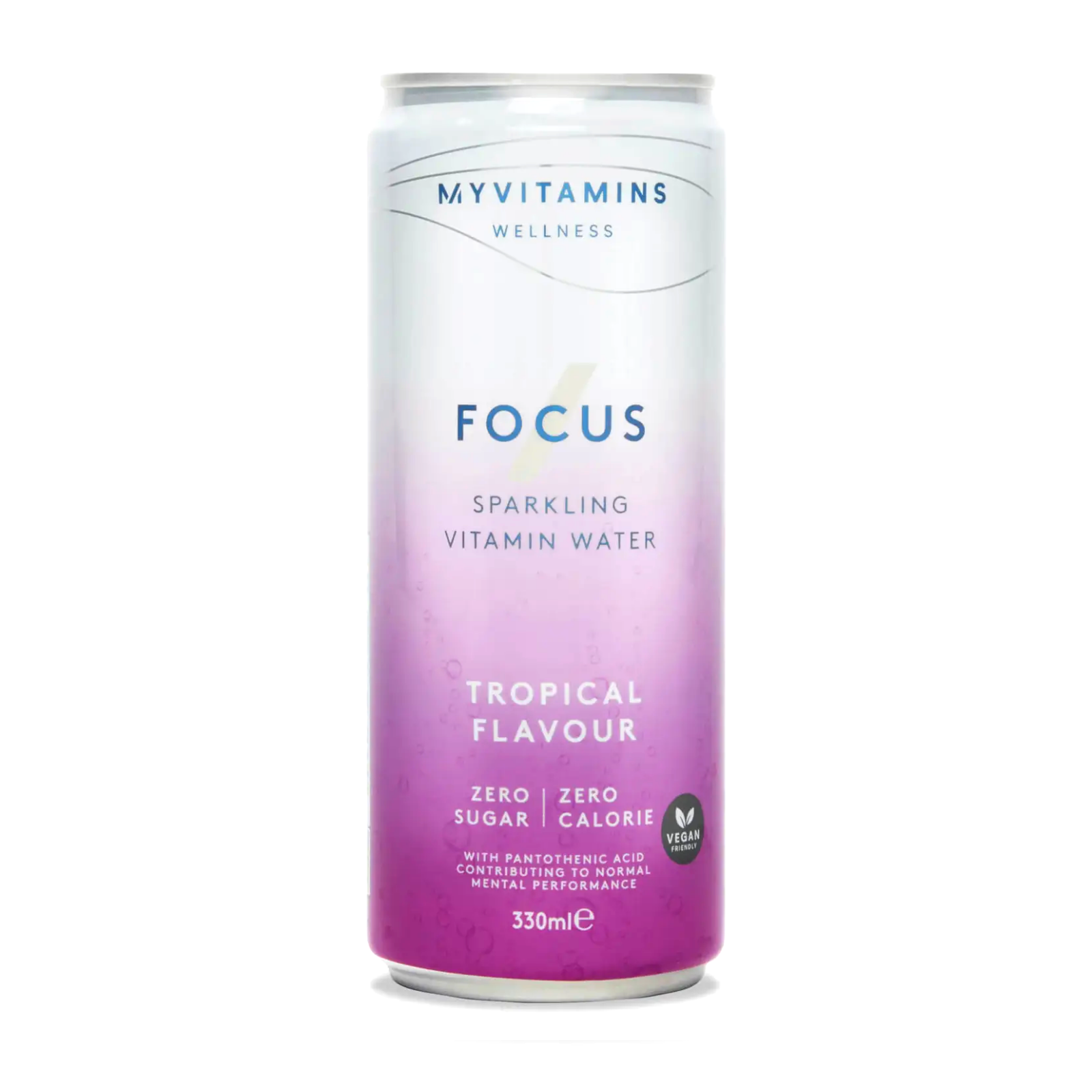 Focus Sparkling Vitamin Water (Sample) - Tropical Image 1