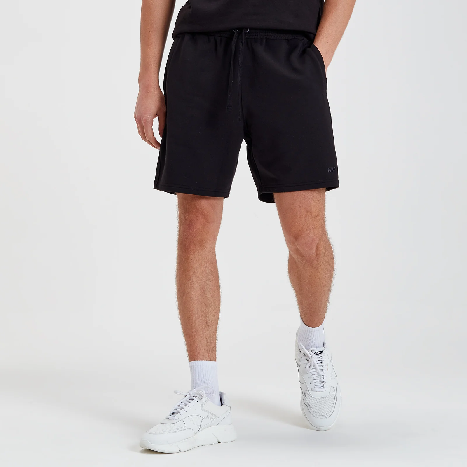 MP Men's Rest Day Sweat Shorts - Washed Black - XXS Image 1