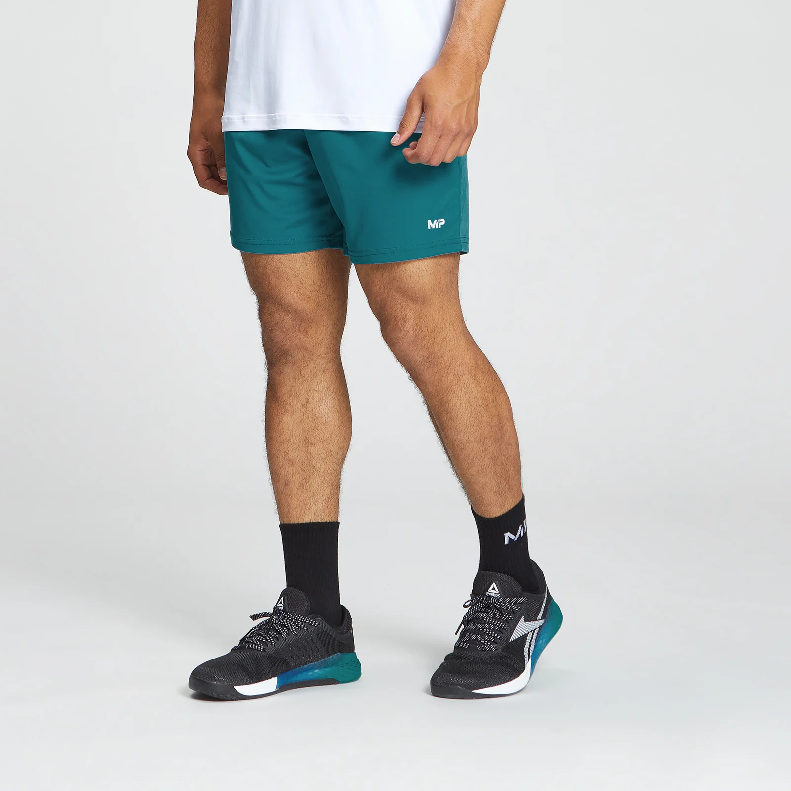 MP Men's Lightweight Training Shorts - Teal - S Image 1