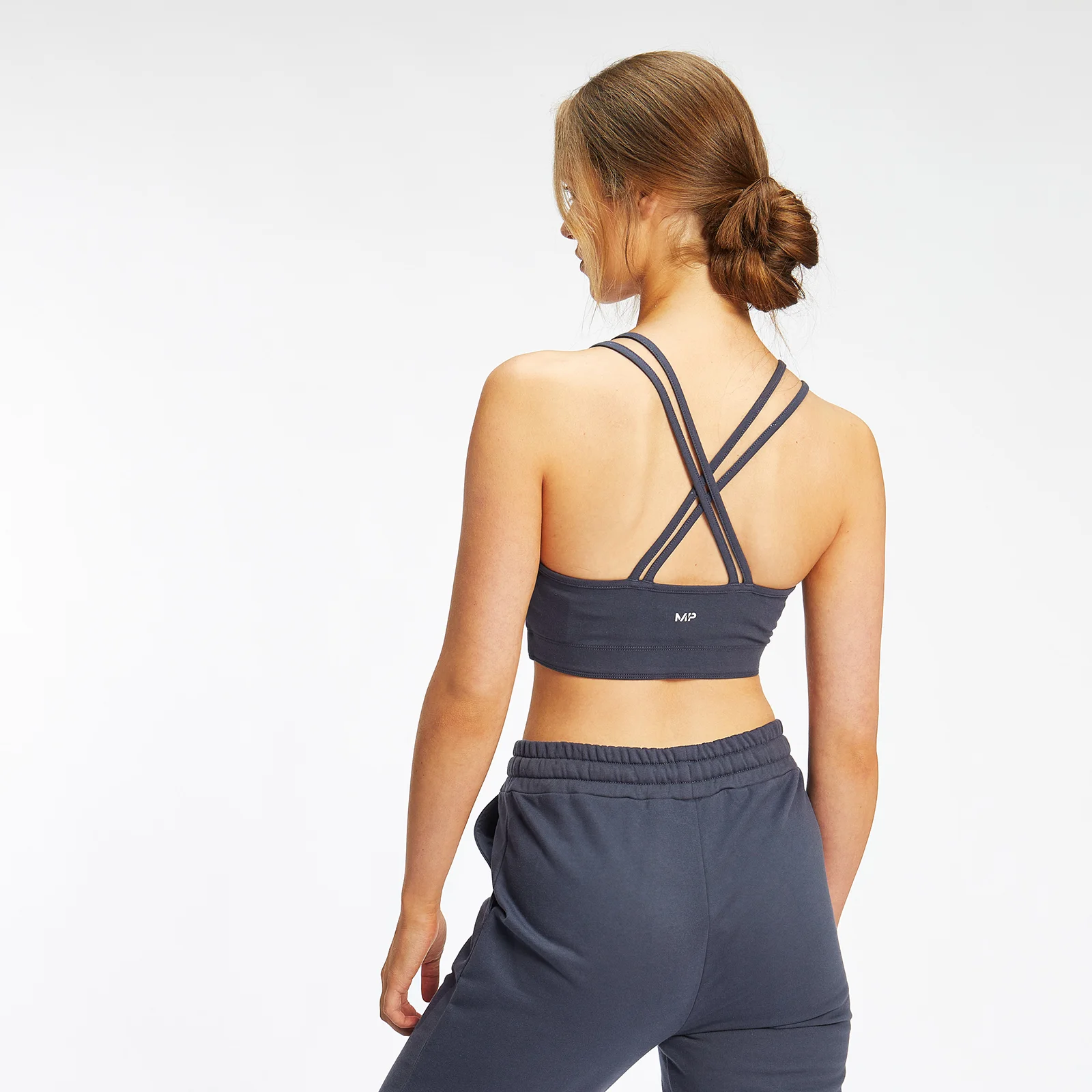 MP Women's Mini Mark Graphic Bra - Graphite - XXS Image 1