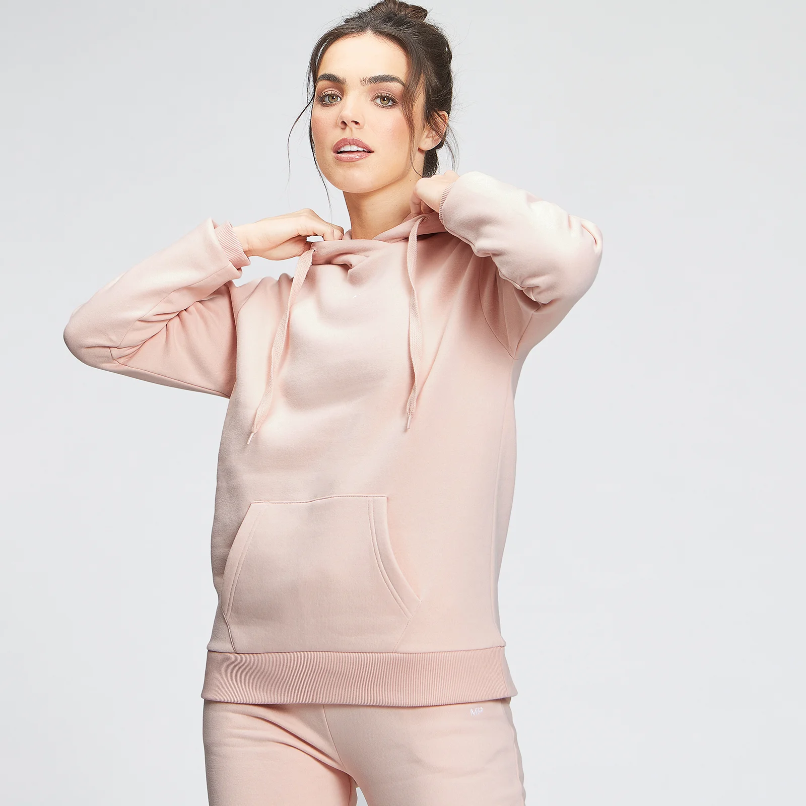 MP Women's Rest Day Hoodie - Light Pink - XXS Image 1