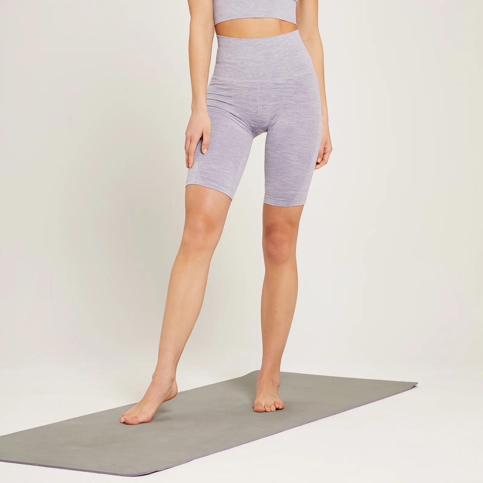 MP Women's Composure Seamless Cycling Shorts - Smokey Purple - XXS Image 1