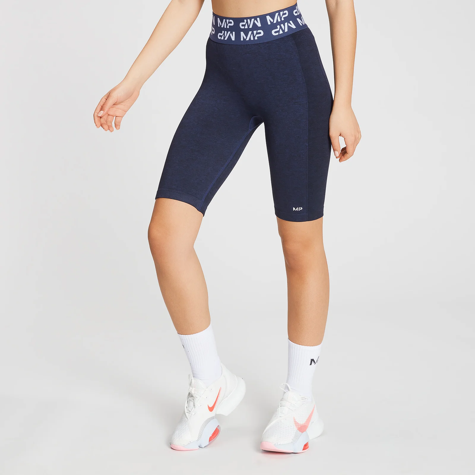 MP Women's Curve Cycling Shorts - Galaxy Blue - XXS Image 1