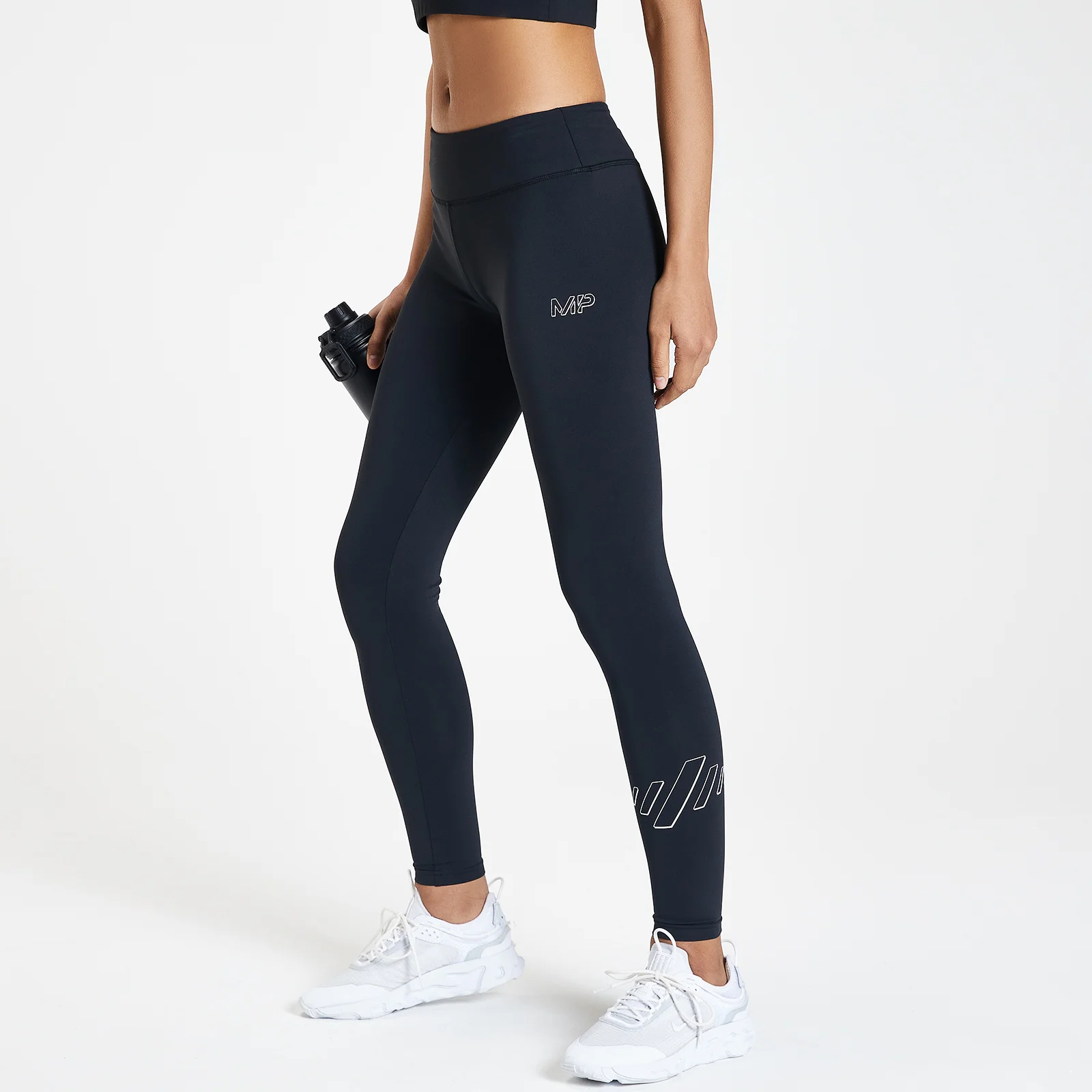 MP Women's Infinity Mark Training Leggings - Black - XXS Image 1