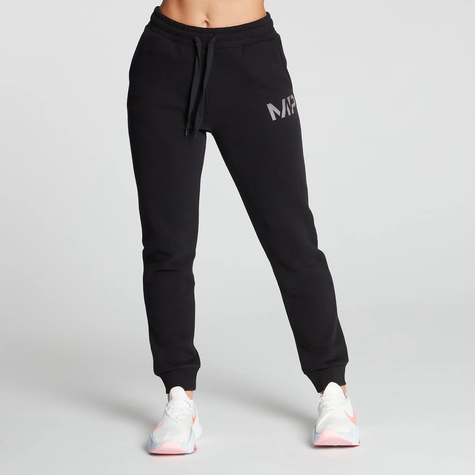 MP Women's Gradient Line Graphic Jogger - Black - XXS Image 1
