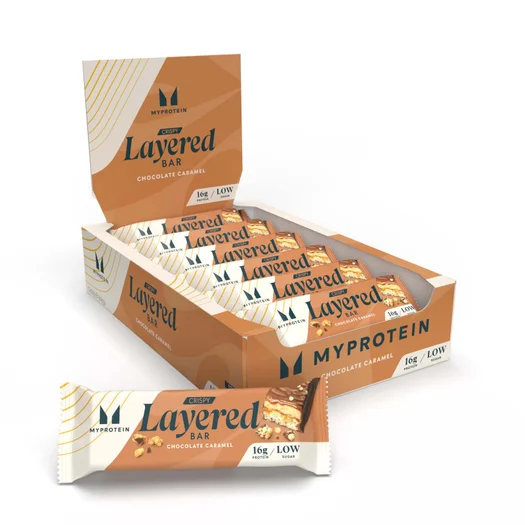 Crispy Layered Bar - 12 x 58g - Chocolate Caramel