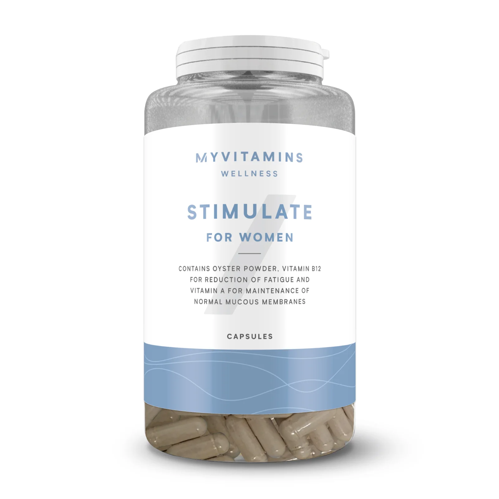 Stimulate (For Women) - 60Capsules - Unflavoured Image 1