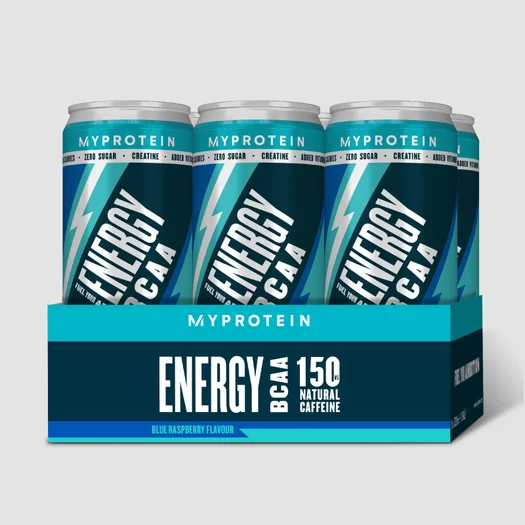 Impact BCAA Energy Drink - 6 x 330ml - Blue Raspberry