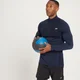 MP Men's Seamless 1/4 Zip - Deep Blue Marl