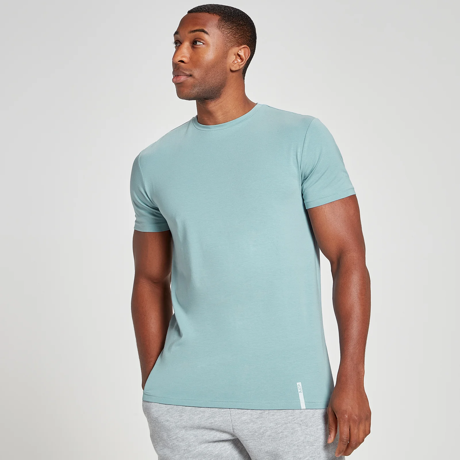 MP Men's Luxe Classic Crew T-Shirt - Ice Blue - XXS Image 1