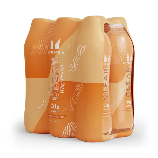 Clear Whey Protein Drink - 6 Pack - Orange & Mango
