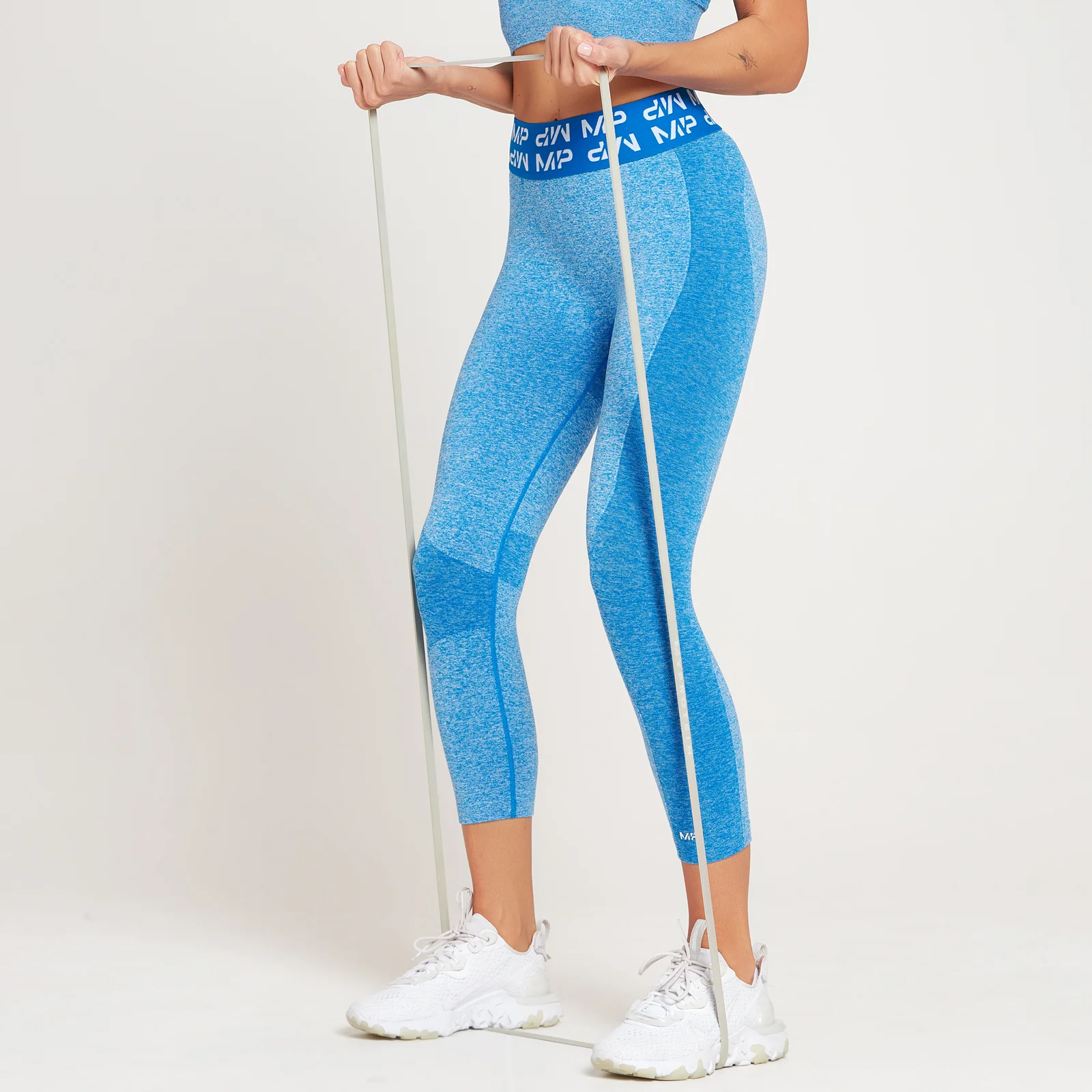 MP Women's Curve 3/4 Leggings - True Blue - XXS Image 1