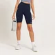 MP Women's Curve High Waisted Cycling Shorts - Galaxy Blue Marl